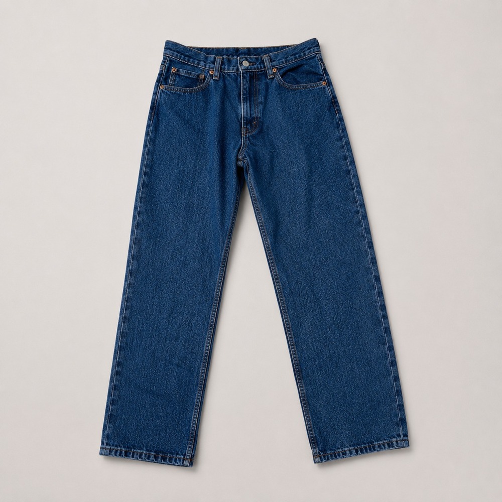 Levi's 516 Straight Leg Jeans Mens 31x32 Blue Classic Denim Pants Cotton
